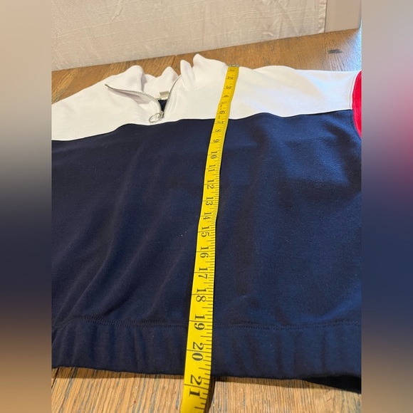 💙 Garage Colorblock Half-Zip Sweatshirt (G/L) - Picture 5 of 8